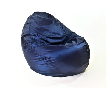 Кресло-мешок Макси, оксфорд, 150х100, черно-синее в Элисте