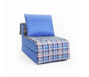 Кресло бескаркасное Харви, синий - квадро в Элисте