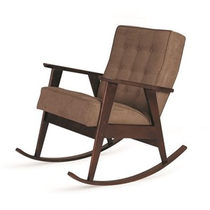 Кресло-качалка Элевуд Ретро (темный тон / 05 - коричневый) в Элисте