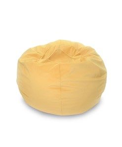 Кресло-мешок КлассМебель Орбита, велюр, лимон в Элисте
