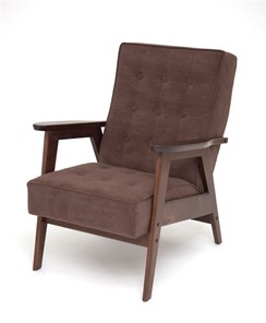 Кресло Элевуд Ретро (темный тон / RS32 - коричневый) в Элисте