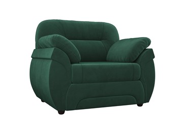 Мягкое кресло Бруклин, Зеленый (велюр) в Элисте