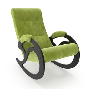 Кресло-качалка Модель 5, Verona 38 Apple Green-велюр в Элисте