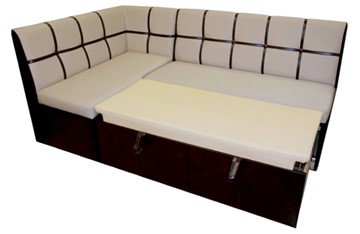 Кухонный угловой диван Квадро 5 со спальным местом в Элисте - предосмотр 1