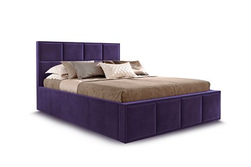 Кровать с основанием Октавия 1400,Мора фиолетовый в Элисте