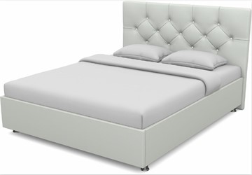 Кровать с подъемным механизмом Моника 1600 (Nitro White) в Элисте