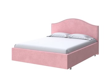 Кровать спальная Classic 160х200, Велюр (Casa Жемчужно-розовый) в Элисте