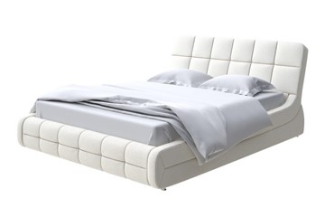 Двуспальная кровать Corso-6 200х200, Искусственная шерсть (Лама Лён) в Элисте