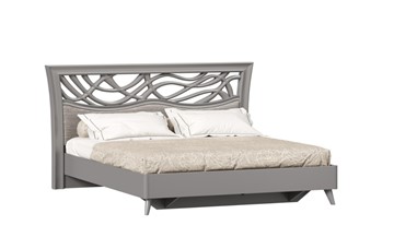 Спальная кровать Джулия 1800 с кроватным основанием, Оникс Серый в Элисте