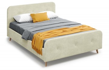 Кровать двуспальная Сиерра 1600 (с основанием) Торонто светло-бежевый в Элисте
