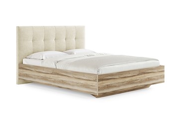 Кровать с мягкой спинкой Vena (ясень ориноко) 160х190 с основанием в Элисте