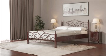 Двуспальная кровать Марго 160*195 с основанием в Элисте