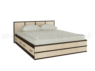 Спальная кровать Сакура 1200 с ящиками в Элисте