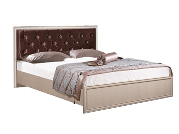 Кровать 2-спальная с подъемным механизмом Габриэлла 06.02-03 (1600 мм) Вудлайн кремовый в Элисте