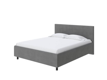 Спальная кровать Como (Veda) 3 200х200, Велюр (Forest 17 Серый) в Элисте