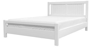 Кровать 1.5-спальная Ванесса из массива сосны (Белый Античный) 140х200 в Элисте