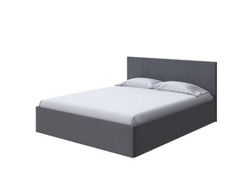 Кровать 1.5-спальная Helix Plus 140х200, Рогожка (Savana Grey (серый)) в Элисте