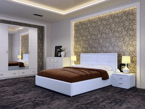 Кровать с подъемным механизмом Adele размер 140*200 в Элисте - изображение