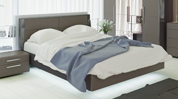 Кровать Наоми 1600, цвет Фон серый, Джут СМ-208.01.01 в Элисте