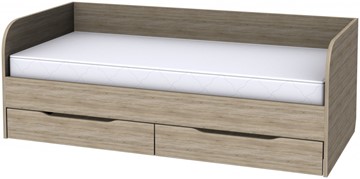 Кровать-софа КС09 с основанием, цвет Дуб Сонома в Элисте