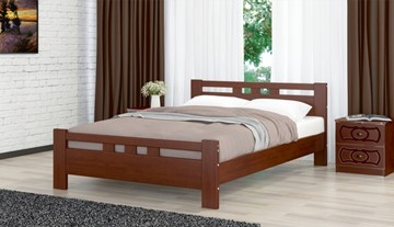 Спальная кровать Вероника-2 (Орех) 160х200 в Элисте