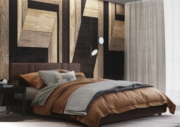Спальная кровать Сарма Вена 160х200 (с основанием) в Элисте
