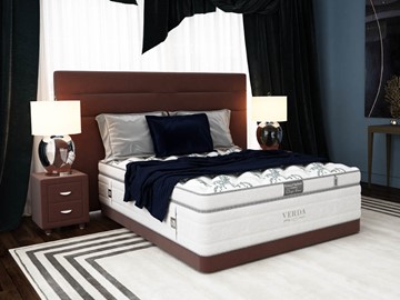 Кровать Modern/Basement 180х200, Флок (Велсофт Спелая слива) в Элисте