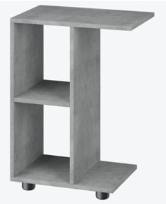 Столик для кровати Ник цвет бетон в Элисте