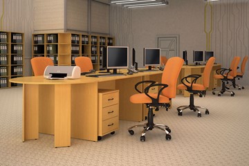 Офисный комплект мебели Классик рабочее место для опенспэйса (фрифло) в Элисте