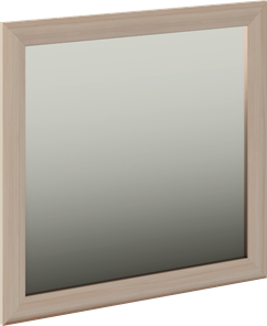 Навесное зеркало Глэдис М29 (Шимо светлый) в Элисте