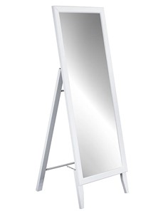 Зеркало напольное в гардероб BeautyStyle 29 (131х47,1х41,5см) Белый в Элисте
