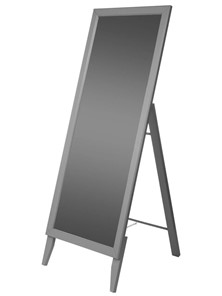 Зеркало напольное BeautyStyle 29 (131х47,1х41,5см) Серый в Элисте
