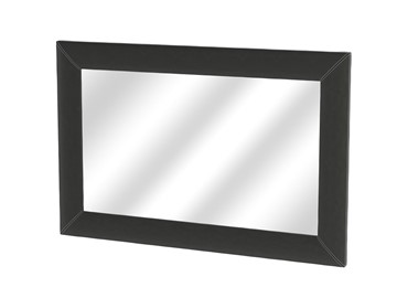 Зеркало настенное OrmaSoft 2, экокожа черная в Элисте