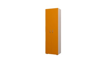 Детский шкаф 600 ДО Млечный дуб, Оранжевый в Элисте