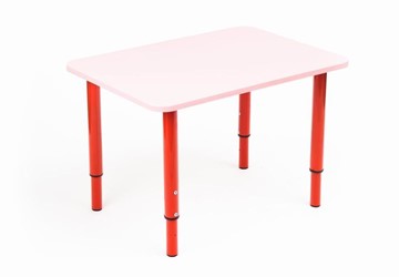 Растущий стол МГрупп Кузя (Розовый,Красный) в Элисте