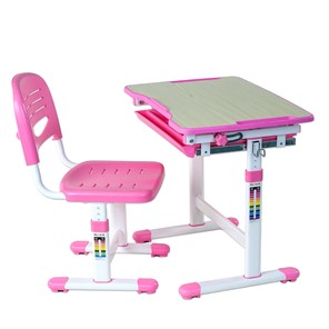 Растущий стол и стул Piccolino Pink в Элисте
