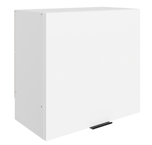 Шкаф кухонный Стоун L600 Н566 (1 дв. гл.) (белый/джелато софттач) в Элисте