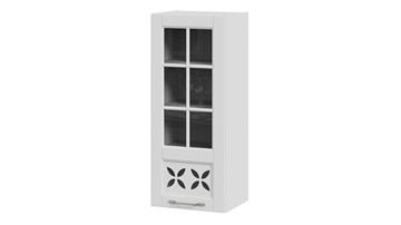 Кухонный шкаф Скай В_96-40_1ДРДс(L) (Белоснежный софт) в Элисте