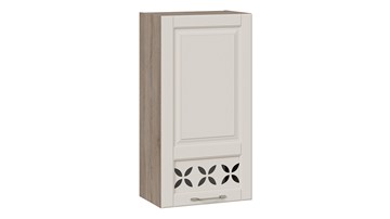 Кухонный навесной шкаф Скай В_96-50_1ДРД(R) (Бежевый софт) в Элисте