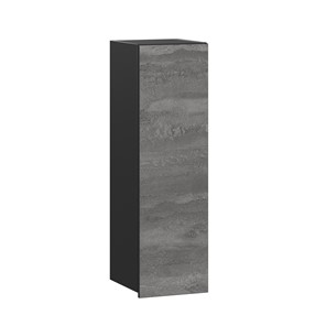 Настенный шкаф Паола ЛД 590.410.000.076 300 высокий (Черный/Камень железный) в Элисте