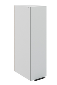 Кухонный шкаф Стоун L200 Н720 (1 дв. гл.) (белый/лайт грей софттач) в Элисте