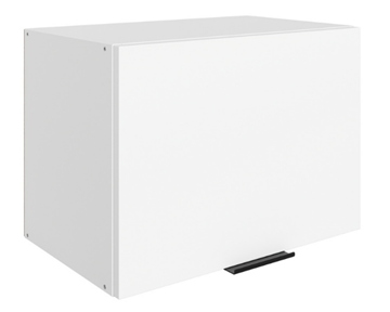 Кухонный шкаф Стоун L500 Н360 (1 дв. гл.) (белый/джелато софттач) в Элисте