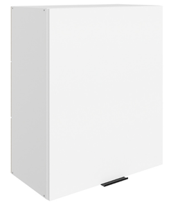 Кухонный шкаф Стоун L600 Н720 (1 дв. гл.) (белый/джелато софттач) в Элисте