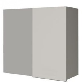 Кухонный шкаф ВУП 760 Серый/Белый в Элисте