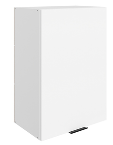 Навесной шкаф Стоун L500 Н720 (1 дв. гл.) (белый/джелато софттач) в Элисте