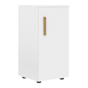 Низкий шкаф колонна с правой дверью FORTA Белый FLC 40.1 (R) (399х404х801) в Элисте