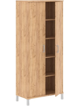 Шкаф Born В 430.7 дверь ДСП с замком 900х450х2054 мм, Дуб Бофорд в Элисте - изображение