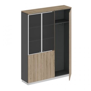 Шкаф комбинированный с гардеробом Bravo (150.2x40x203.4) СИ 310 ДС АР ДС/ХР в Элисте