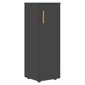Средний шкаф колонна с правой дверью FORTA Черный Графит  FMC 40.1 (R) (399х404х801) в Элисте
