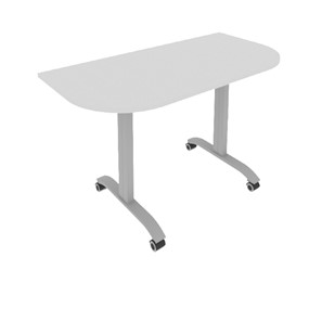 Cкладной стол мобильный СМ-4.1, Серый в Элисте
